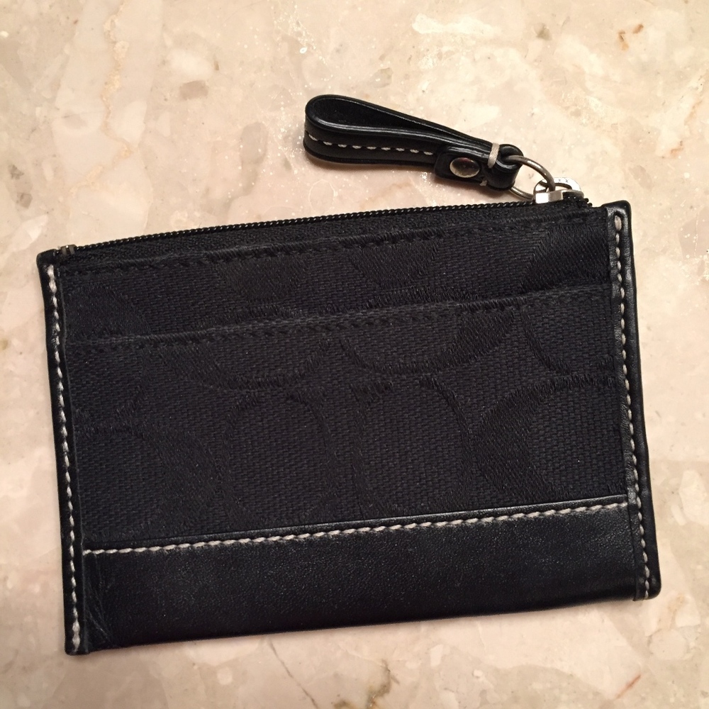 Coach keychain wallet